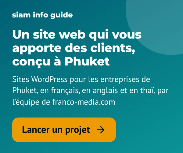Un site web qui vous apporte des clients, conçu à Phuket. Lancer un projet.