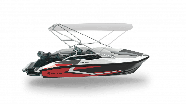 SEALVER BOAT 444 BLACK WAKE